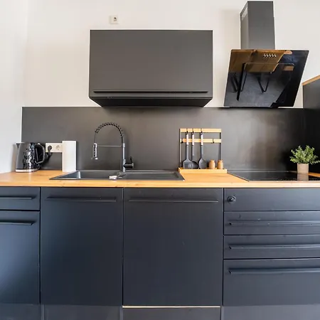 Modernes 2-schlafzimmer-apartment Fuer 6 Nahe Hauptbahnhof 公寓 *